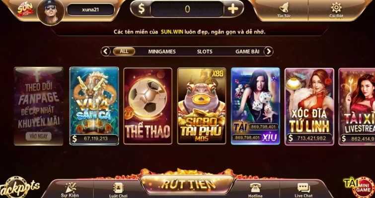 Kho game đa dạng mang đến cho bạn nhiều sự lựa chọn