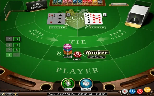 Game baccarat online vô cùng thú vị