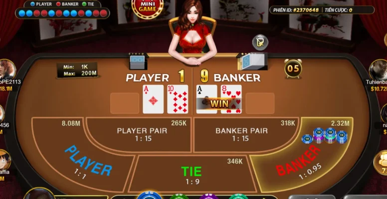 Game baccarat online thú vị