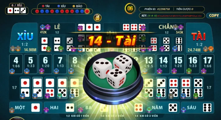 Game tài xỉu online hấp dẫn