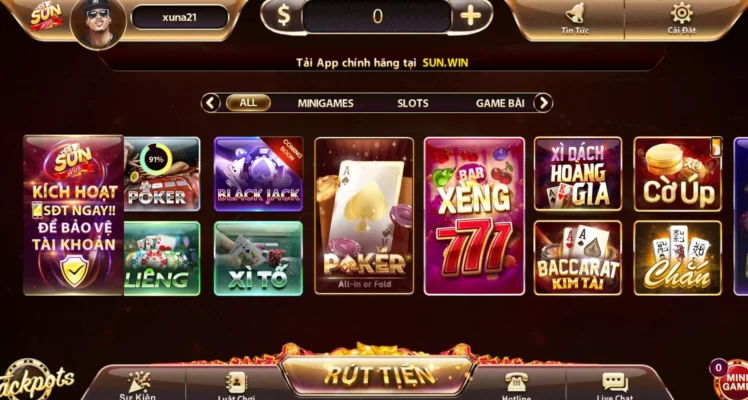 Anh em cần truy cập sunwin để cược game slots online